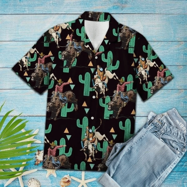 Rodeo Cactus Summer Hawaii Shirt Unisex Adult Ha57641