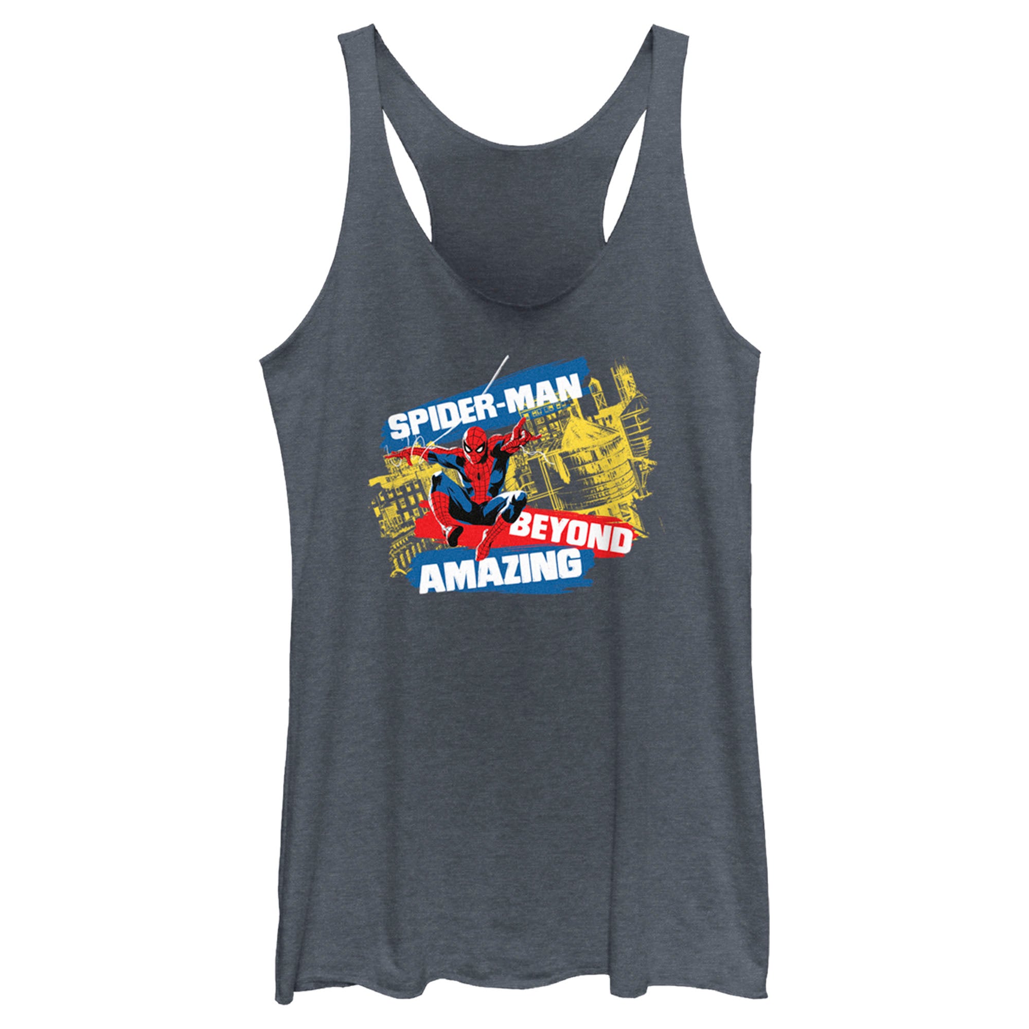 Women’S Spider-Man: Beyond Amazing Web Slinging Racerback Tank Top