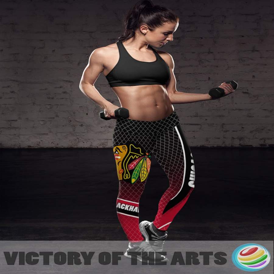 Artistic Fashion Chicago Blackhawks Leggings