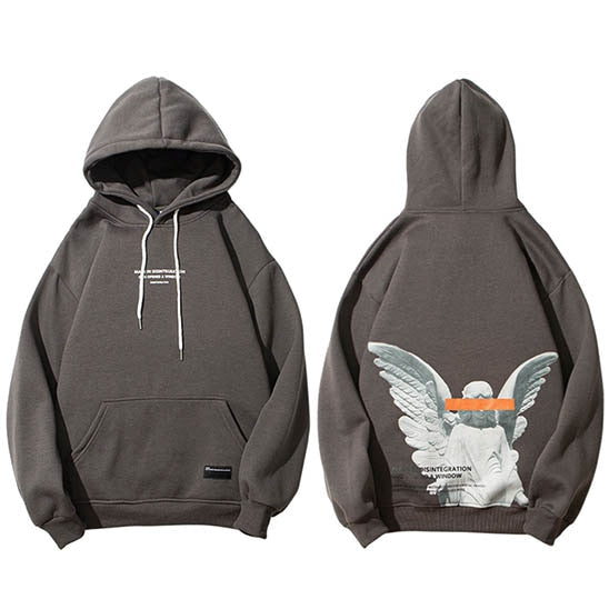 Angel Print Hoodie