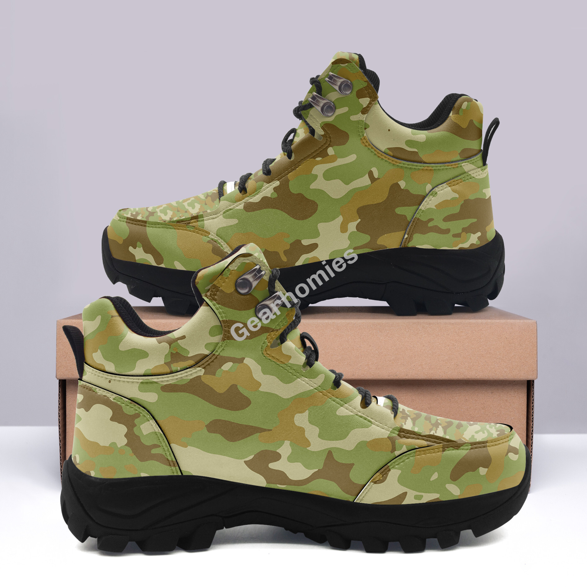 Amcu Australian Multicam Camouflage Uniform Hiking Shoes