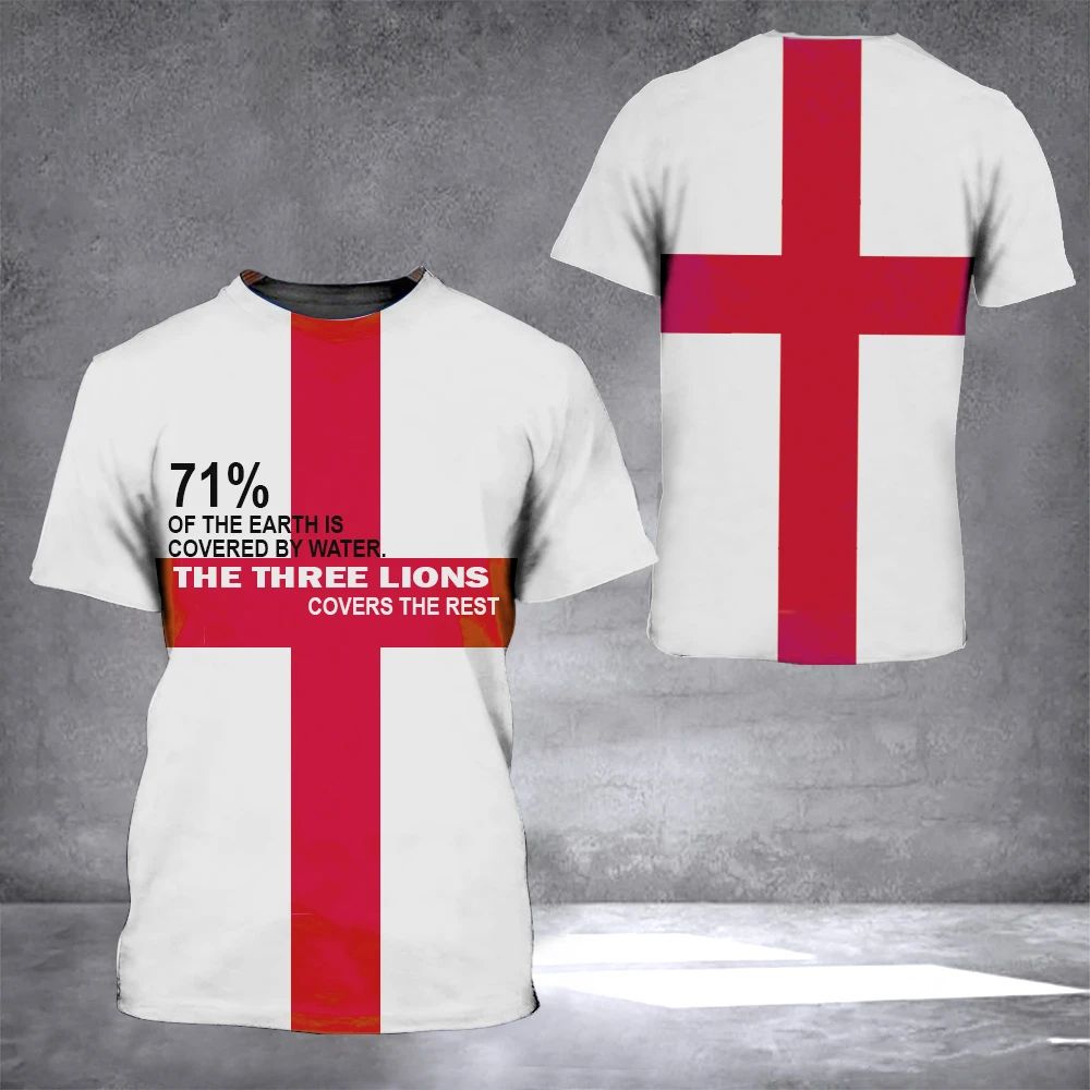 71 The Earth Is Covered By Water The Three Lions Covers The Rest Shirt England Football Team