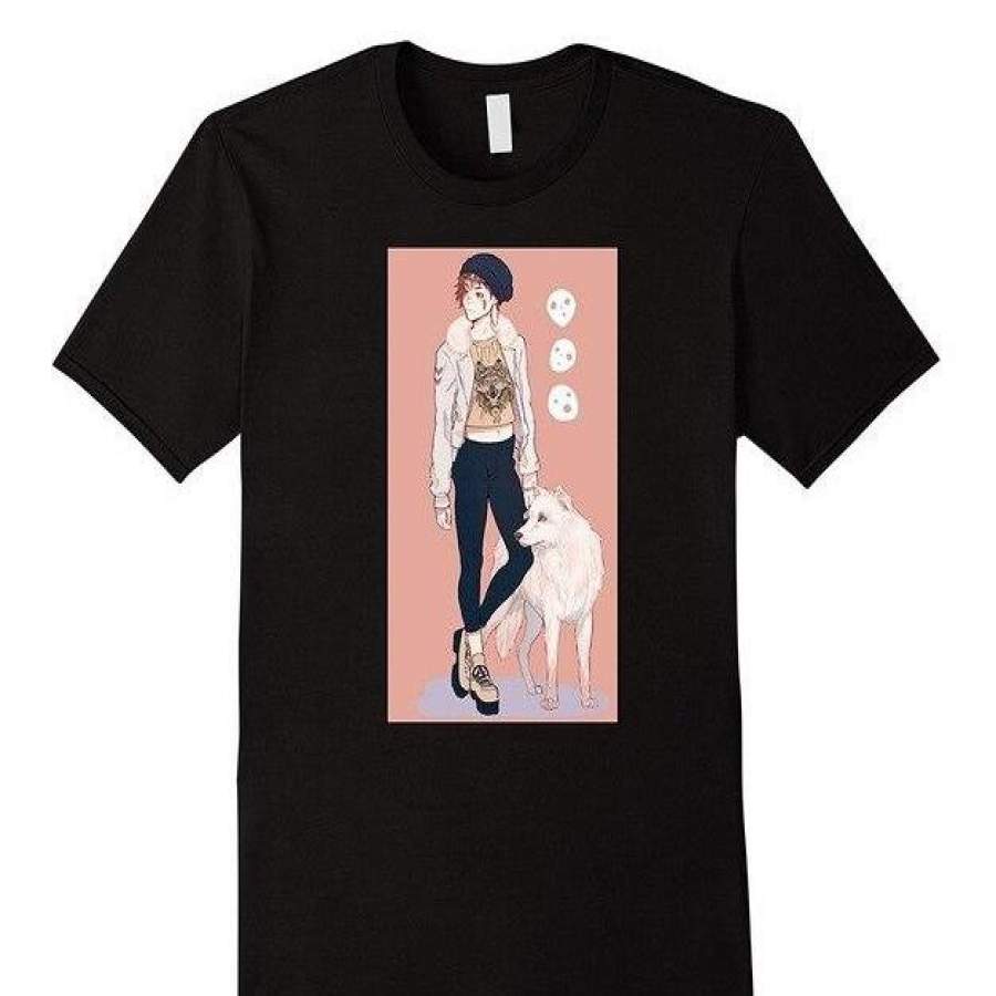 Summer Casual Anime Aesthetic Girl Wolf Street Wear T-shirt