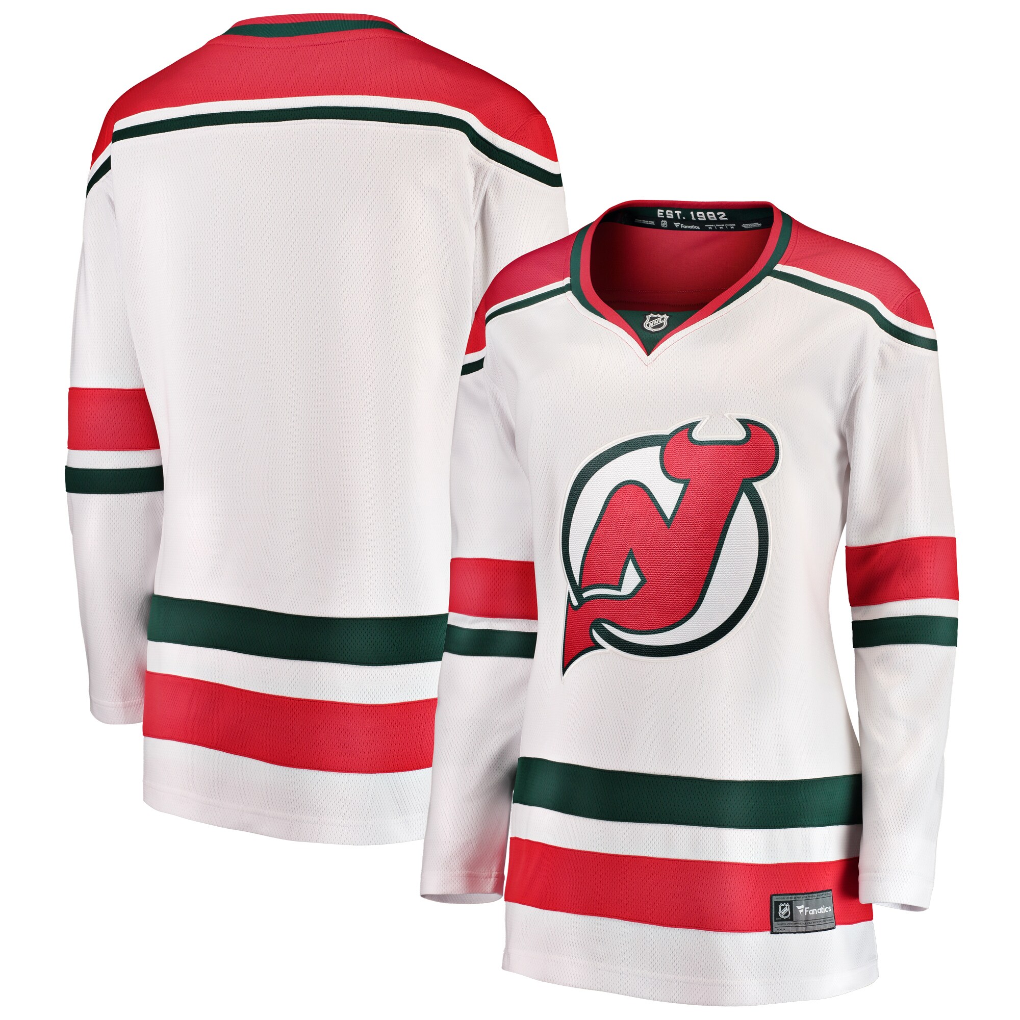 Women's New Jersey Devils White Alternate Breakaway Jersey