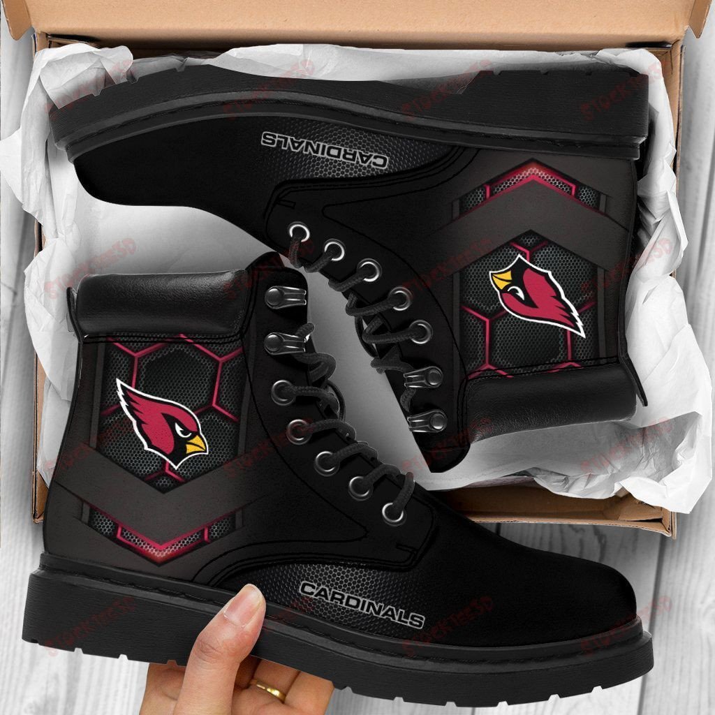 Arizona Cardinals Boots – Premium Shoes/ Premium Leather Boots – Gift For Sports Lovers 381