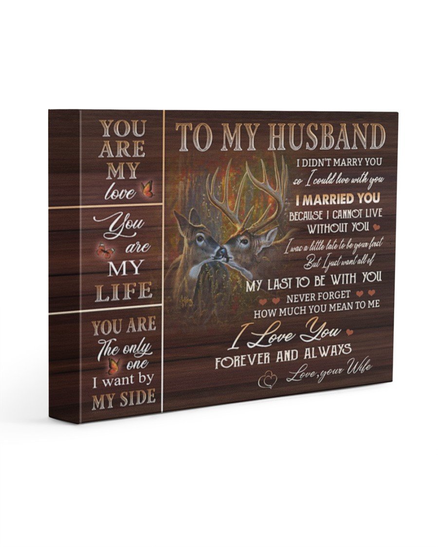 To My Husband How Much You Mean To Me Personalized Name Canvas Best Gift For Him Poster Wall Art Home Decor