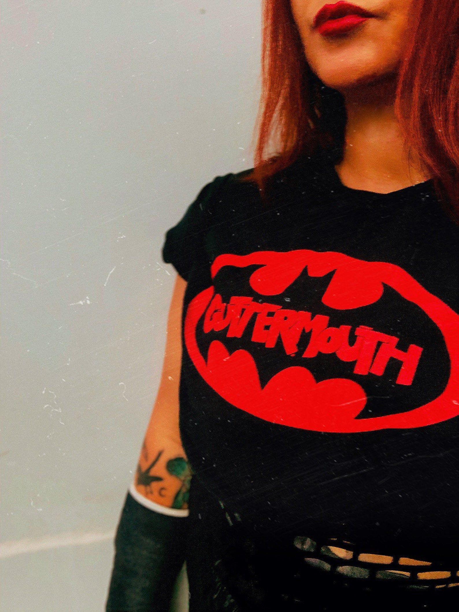 Vintage Guttermouth Batman Tee Sz L/