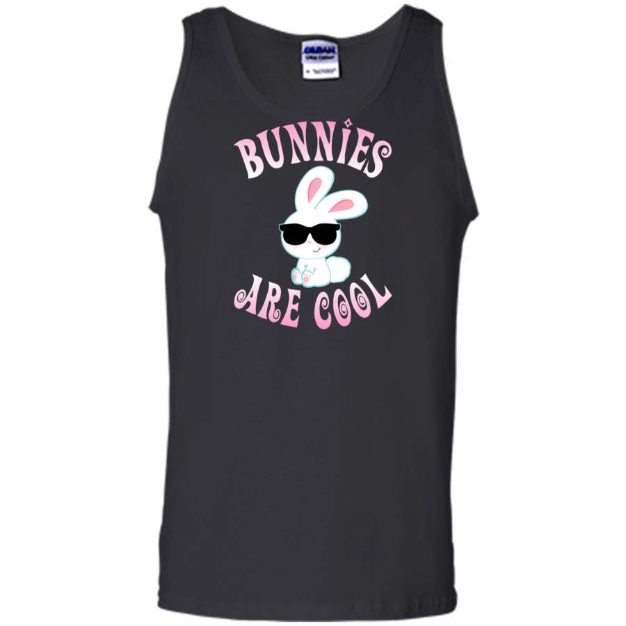 Bunny Shirt Bunnies Are Cool Cute Bunny Tee Girl Easter Gift Tank Top