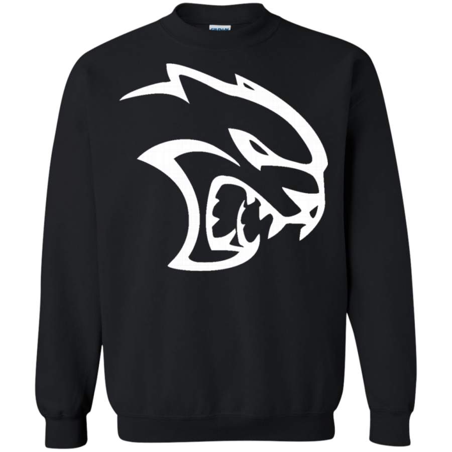 Dodge Hellcat Crewneck Pullover Sweatshirt T-Shirt