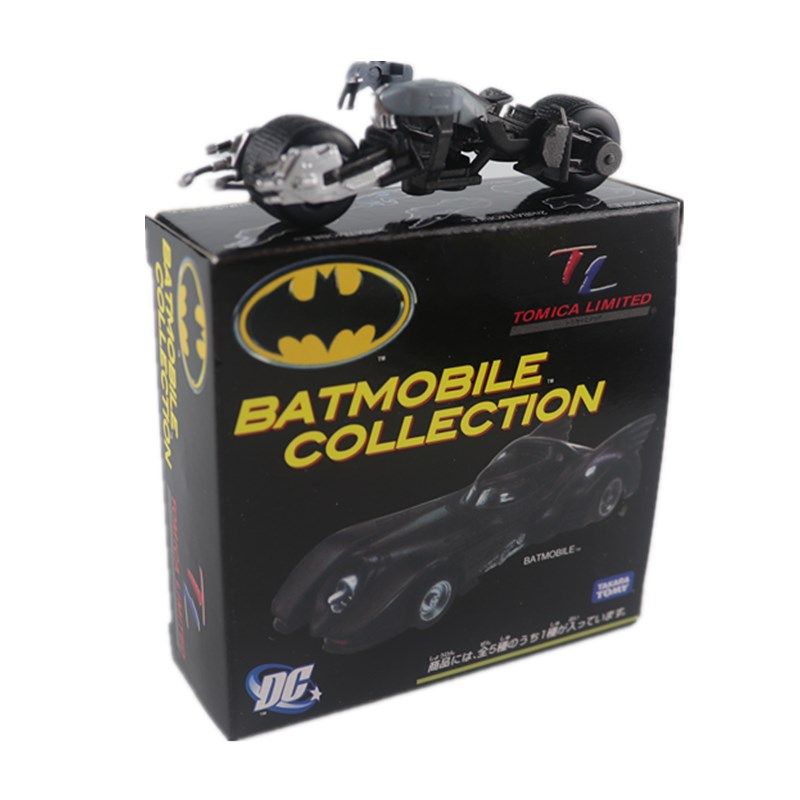 TOMICA Metal Car Limited Collection the Batmobile Car Model Batman Chariot Full Set Home Play Collectible Gift Toys for Children alx