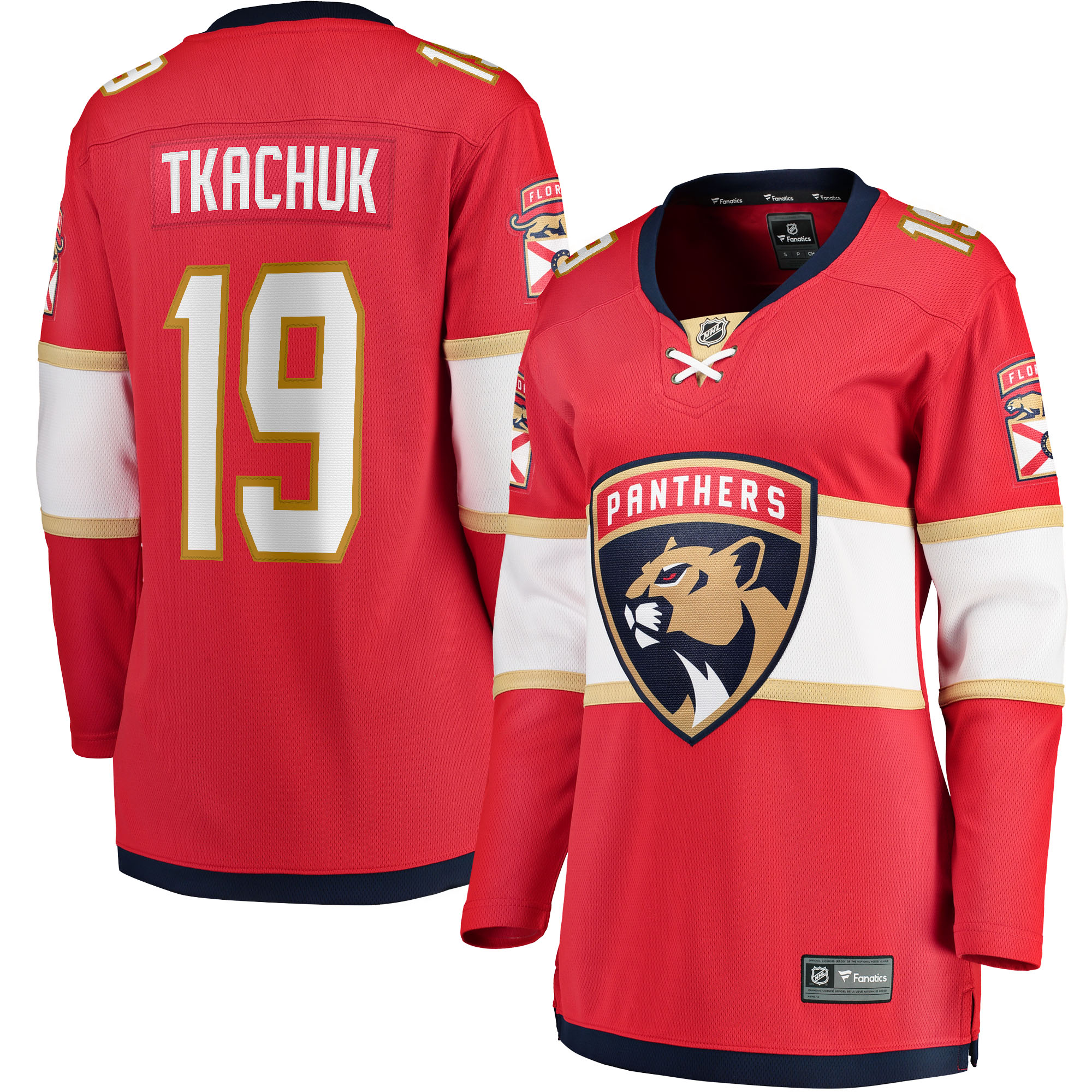 Women's Florida Panthers Matthew Tkachuk Red Home Breakaway Player Jersey