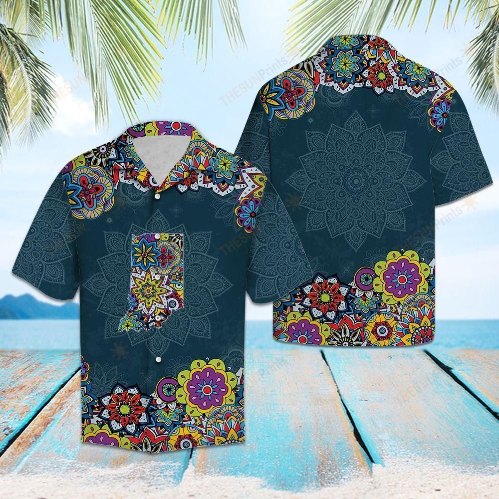 Indiana Mandala Hawaiian Shirt Ha99347