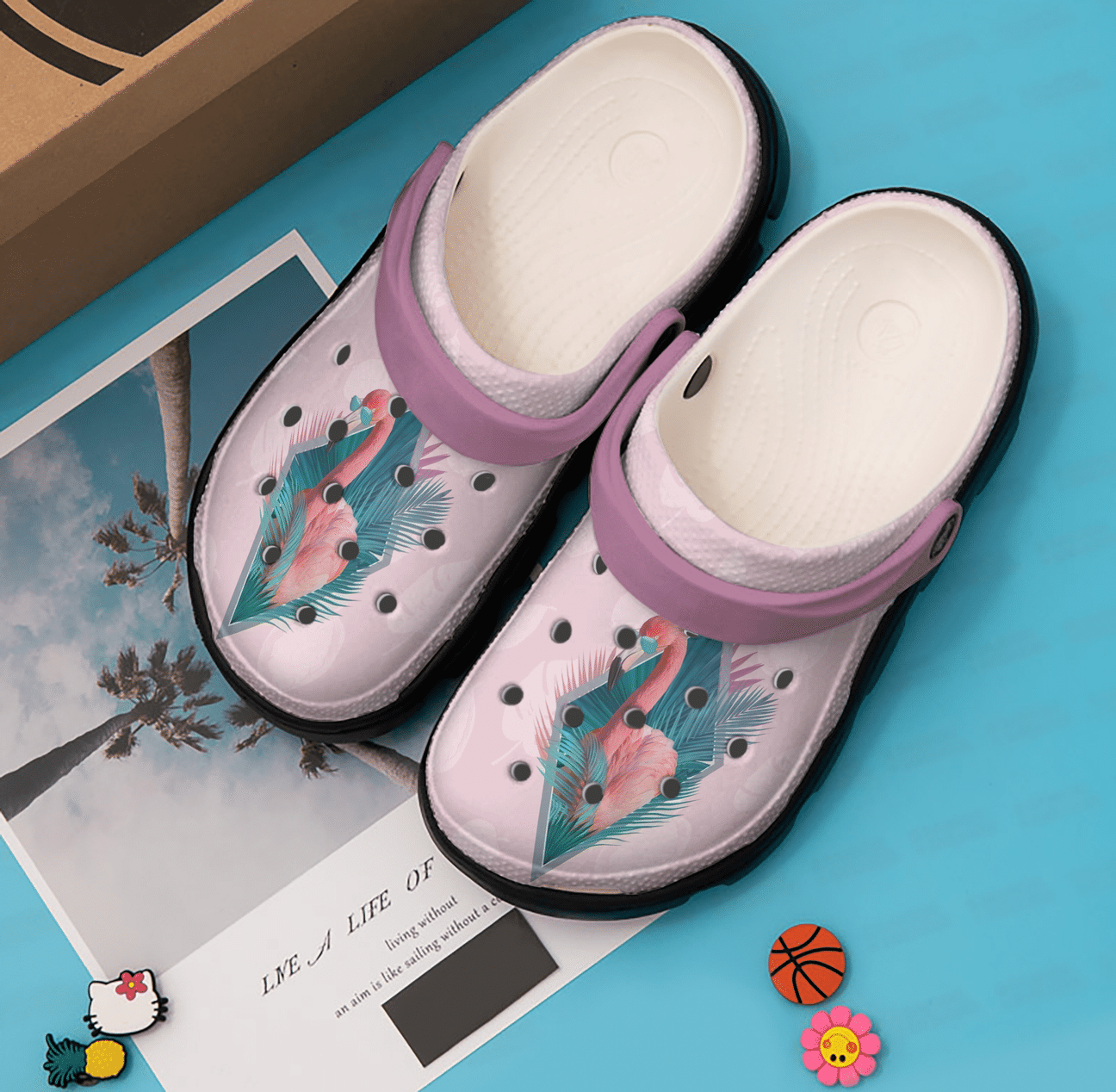 Flamingo Personalized Clog, Custom Name, Text, Color, Number Fashion Style For Women, Men, Kid, Print 3D Cool Flamingo