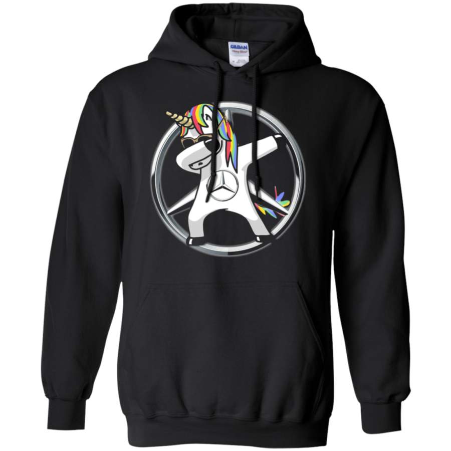 AGR Car – I Flippin’ Love Mercedes-Benz Dabbing Hip Hop Unicorn Hoodie