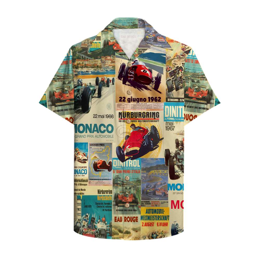 Formula One Hawaii Aloha Shirt Ha39537