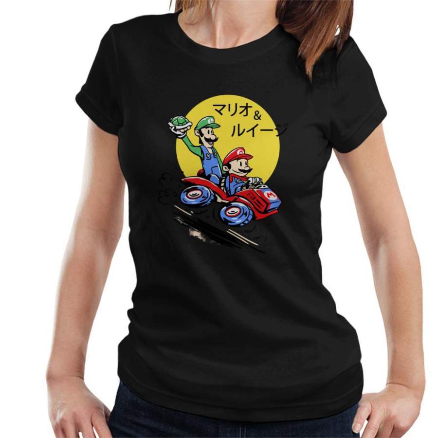 Super Mario Bros Double Dash Antics Women’s T-Shirt