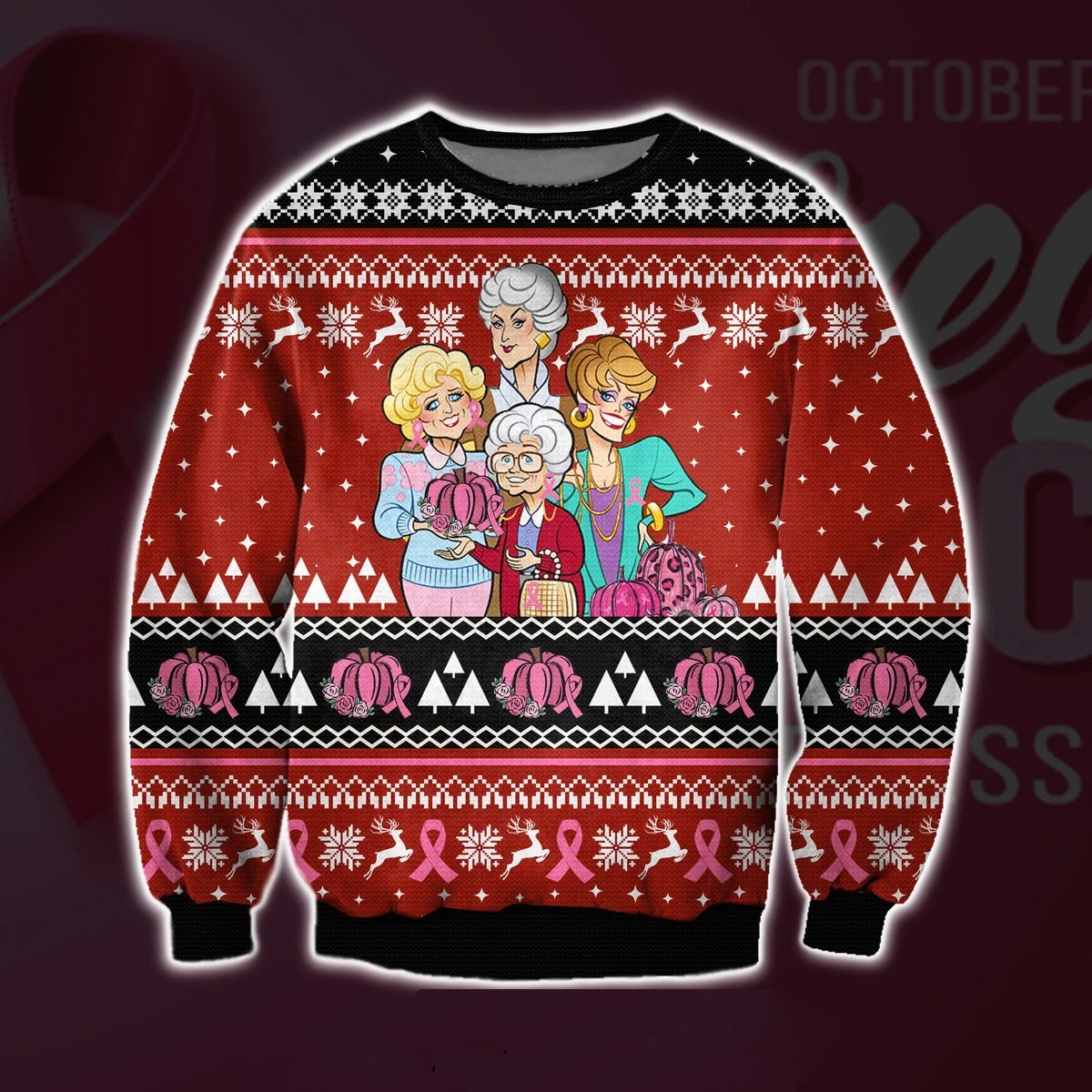 Cancer Ugly Christmas Sweater