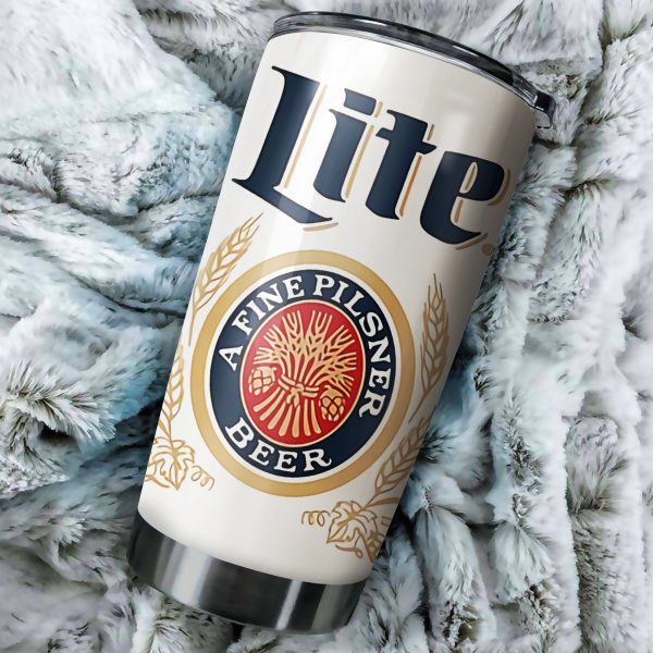 Miller Lite Beer Tumbler