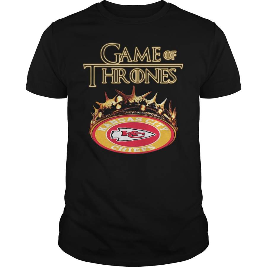 Game of Thrones Kansas City Chiefs mashup T-Shirt