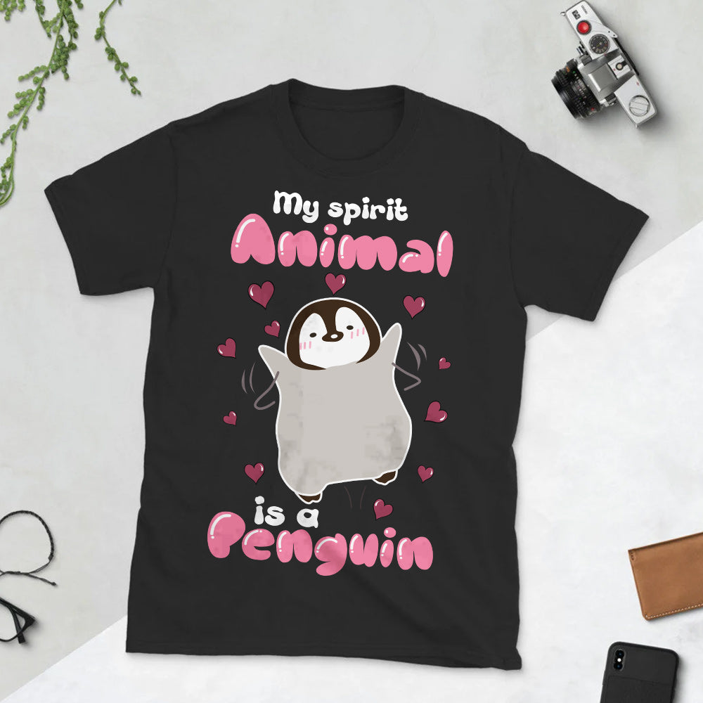 Penguin My Spirit Animal Is A Penguin Ttlz2504001Y Dark Classic T Shirt