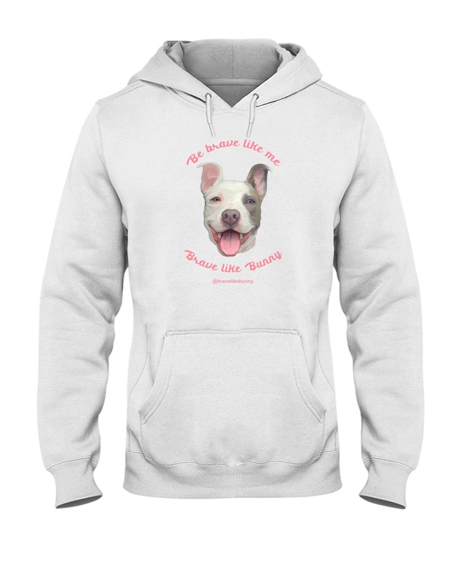 Cute Bunny – Brave Like Me, Brave Like Bunny Official Hoodie