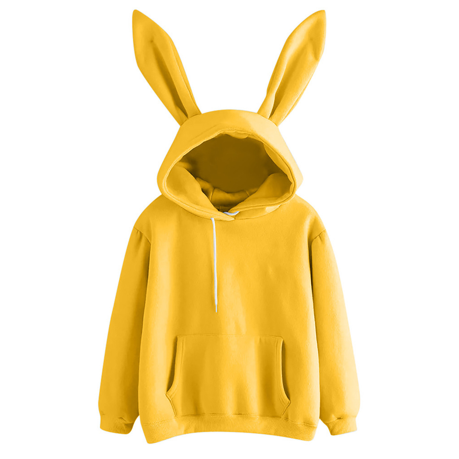 Women Cute Bunny Girl Hoodie Casual Long Sleeve Sweatshirt Pullover Rabbit Ears Plus Size Sweatershirt Harajuku Hoodies свитшот alx