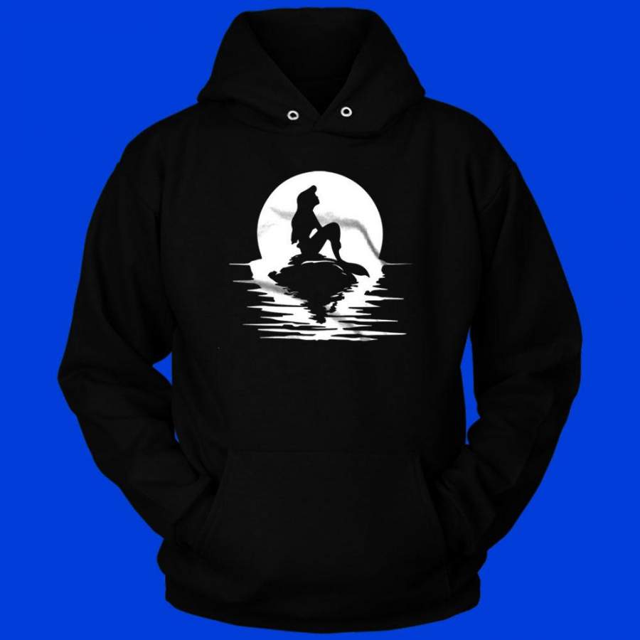 Ariel Little Mermaid Waiting Eric Men’S Hoodie