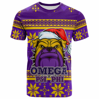 Christmas Omega Psi Phi T-Shirt – Fraternity Bulldog