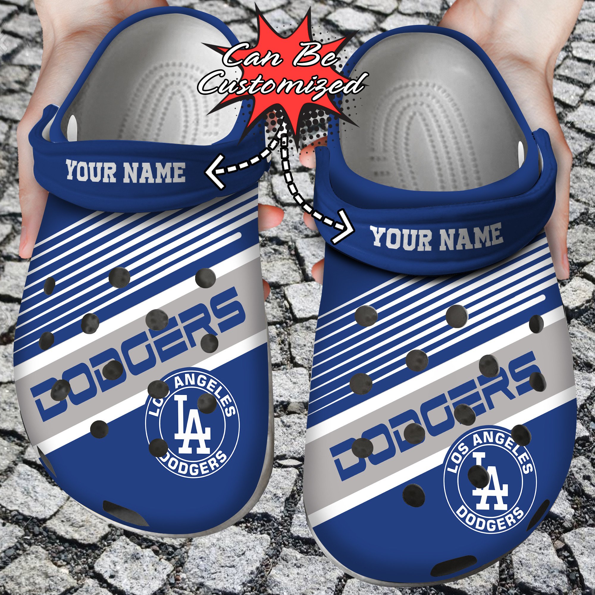 Personalized Team Logo & Name Baseball Colors New Crocs Style Clog ...