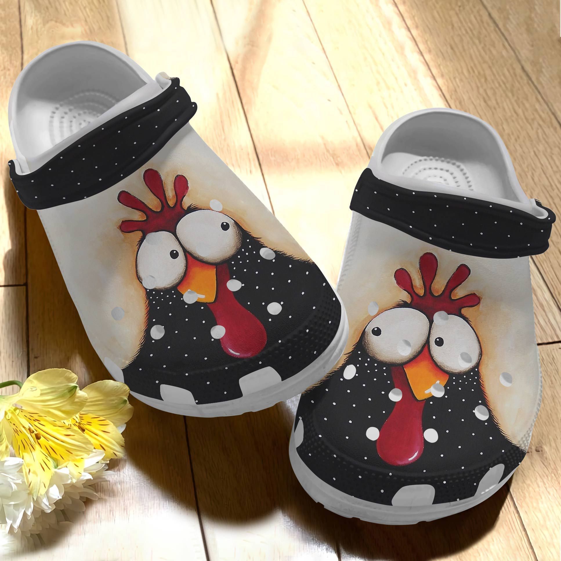 Chicken Clog Goofy Chicken Crocs Crocband Clog