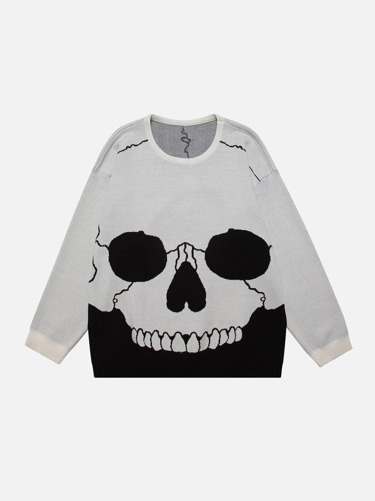 Talishko™ – Skull Colorblock Sweater