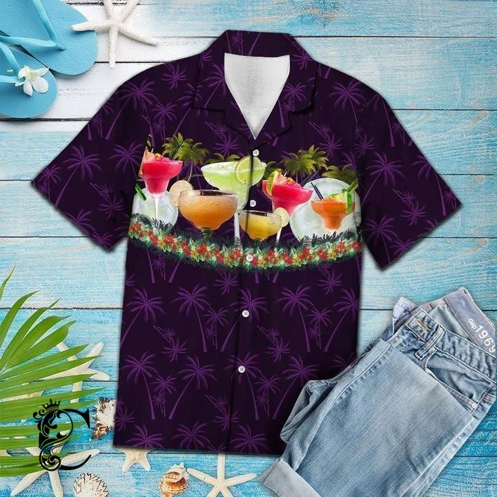 Beach Shirt Order Classic Margarita Hawaiian Shirt- Chillicothemall