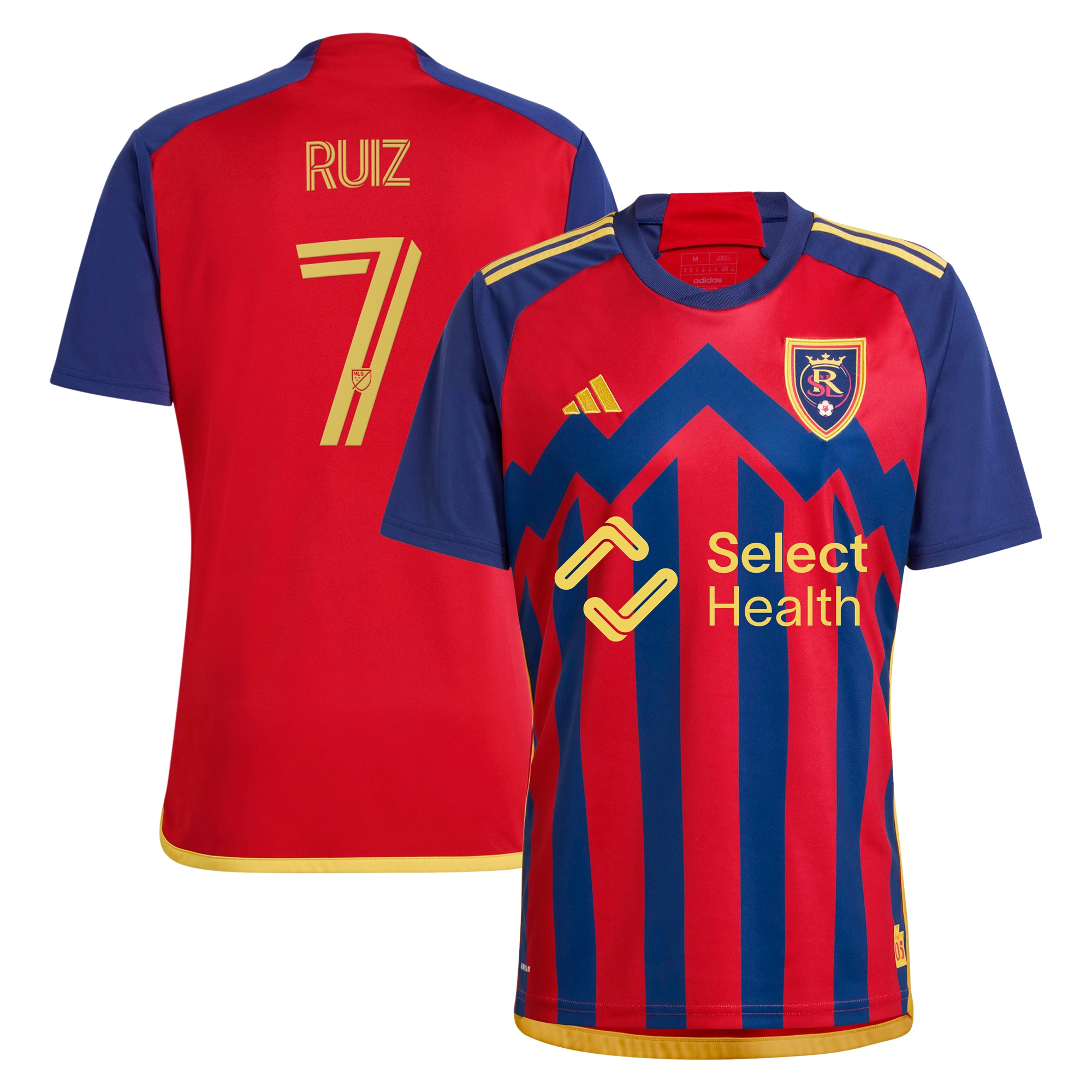 Pablo Ruiz Real Salt Lake 2024 Peak Utah Replica Player Jersey  Red