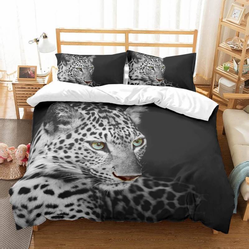 3D Customize Leopard Et Bedroomet Bed 3D Customize Bedding Set Duvet Cover Set Bedroom Set Bedlinen