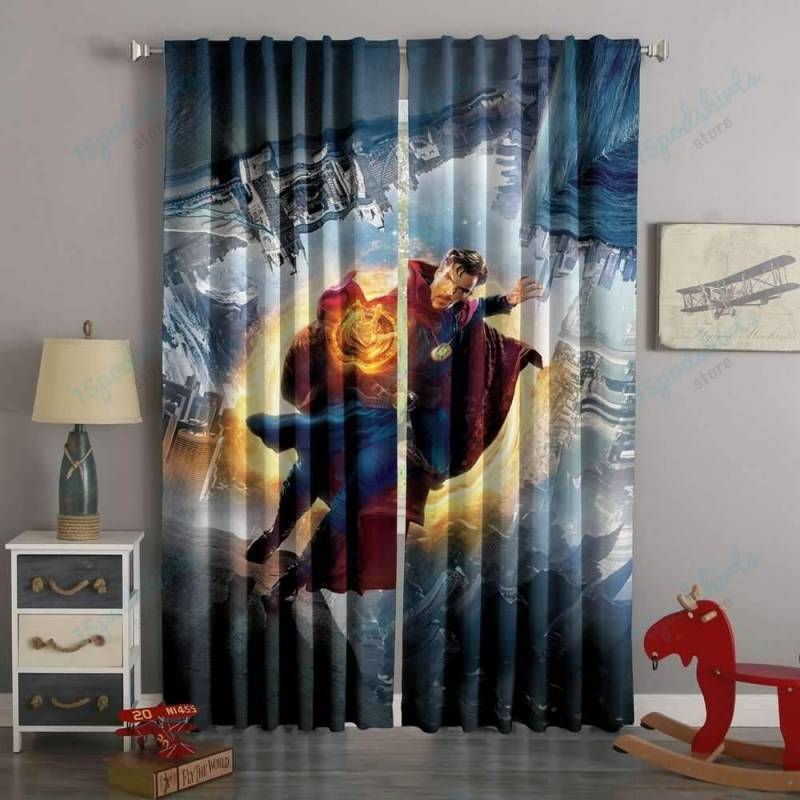 3D Printed Doctor Strange Custom Living Room Curtains