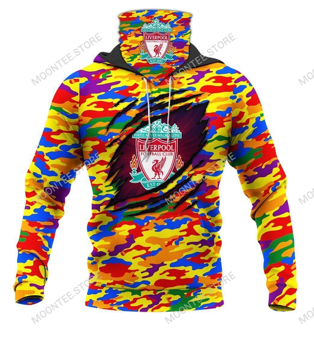 05Liverpool006 | Color Camouflage | CUSTOMIZE YOUR NAME & NUMBER | HOT SALE 3D PRINTED