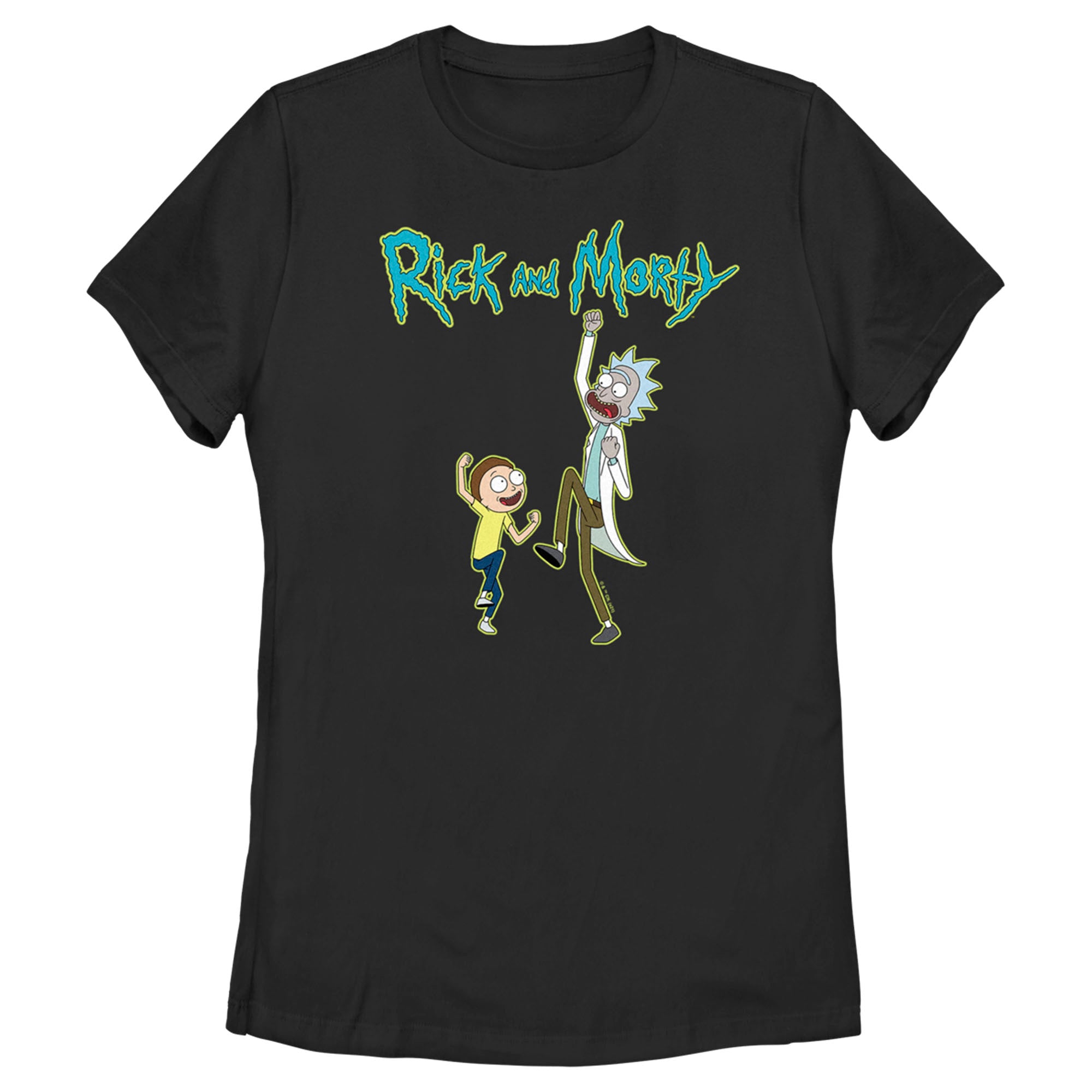 Women’S Rick And Morty Fist Pump T-Shirt