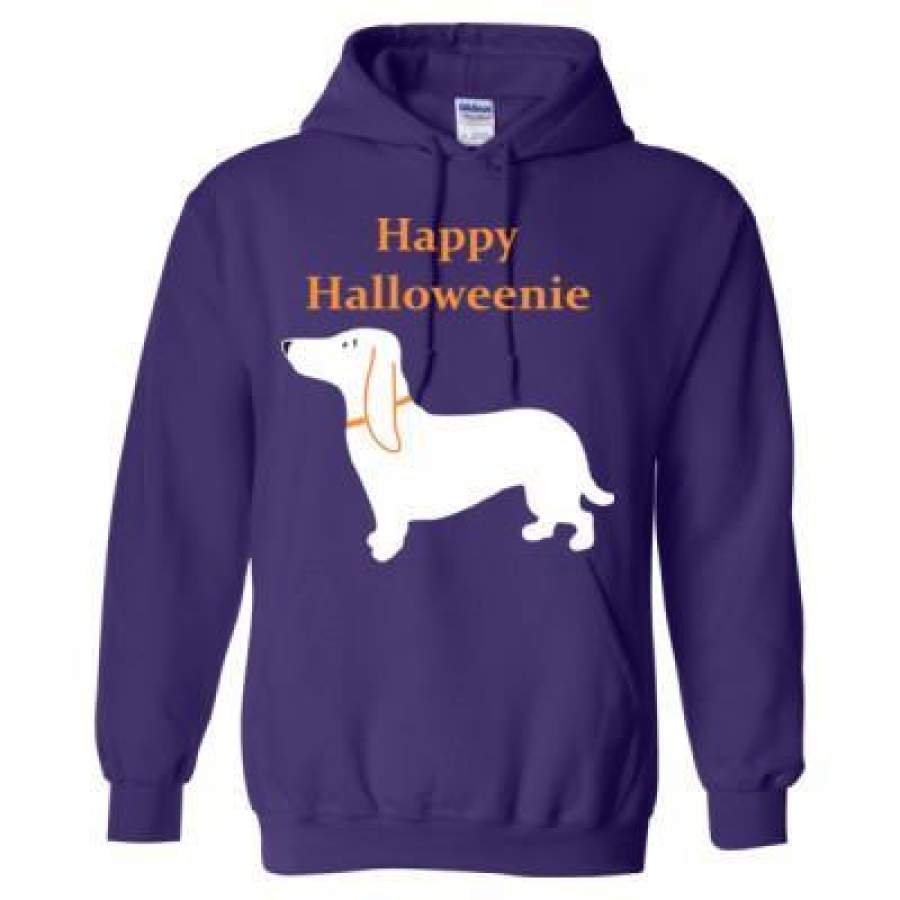 AGR Happy Halloweenie Dachshund – Heavy Blend™ Hooded Sweatshirt