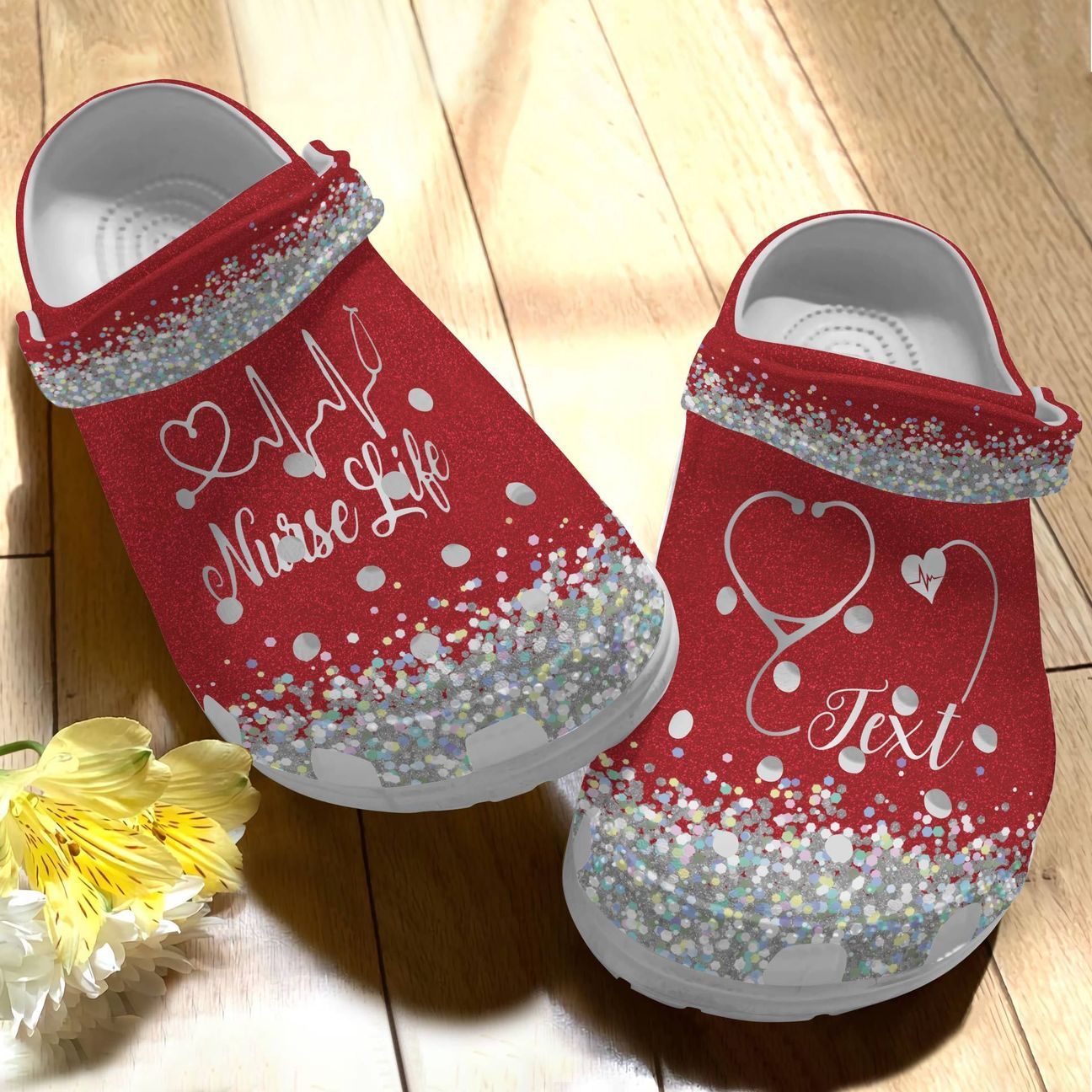 Nurse Personalized Personalize Clog, Custom Name, Text, Fashion Style For Women, Men, Kid, Print 3D Nurse Life