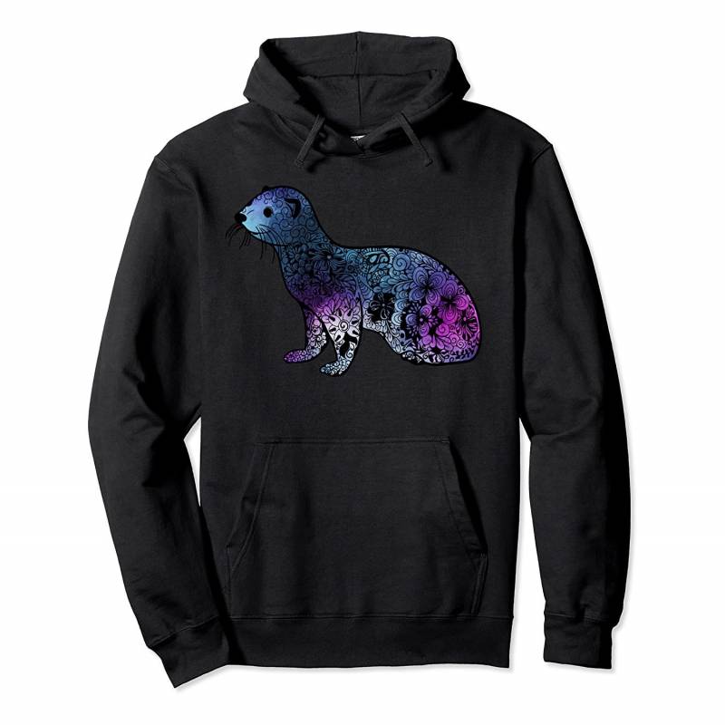 Floral Ferret Aesthetics Flowers Pullover Hoodie, T Shirt, Sweatshirt