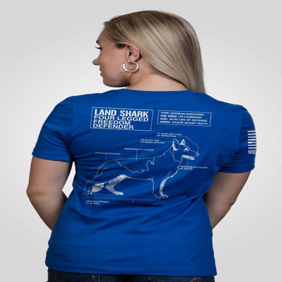 Women’s Relaxed Fit T-Shirt – Land Shark [LTD]