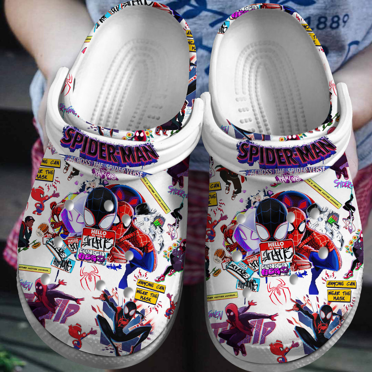 Spider-Man Movie Crocss Clogs For Men Women And Kid Crs-Spm-Hd-2704D2