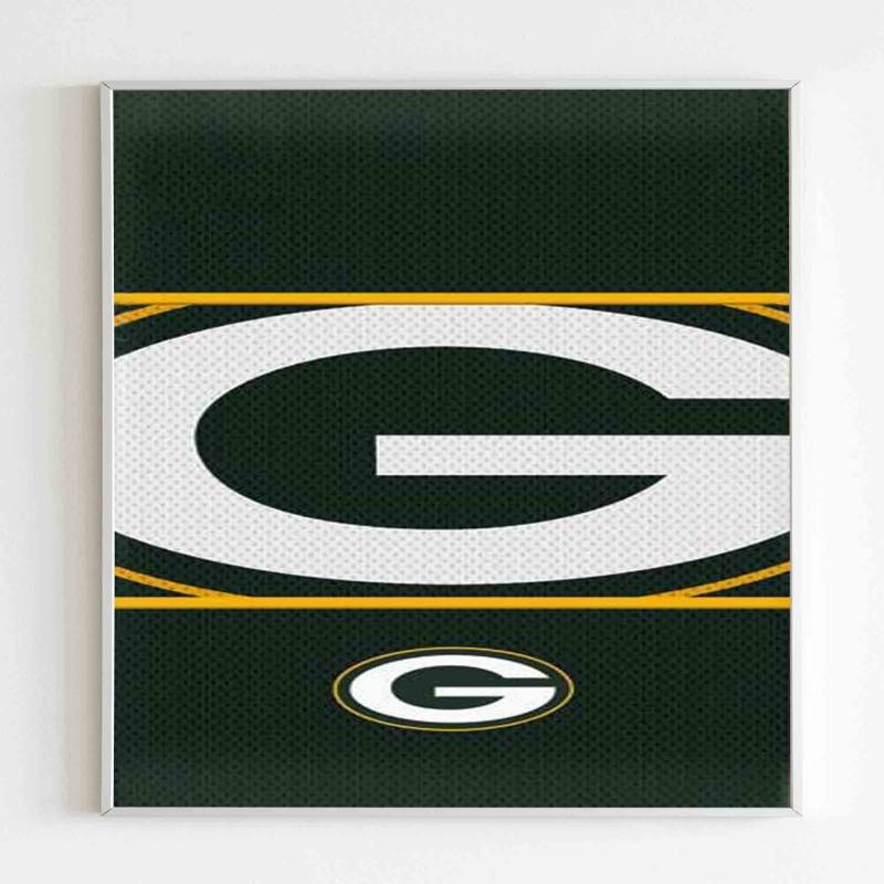 Green Bay Packers Logo Poster