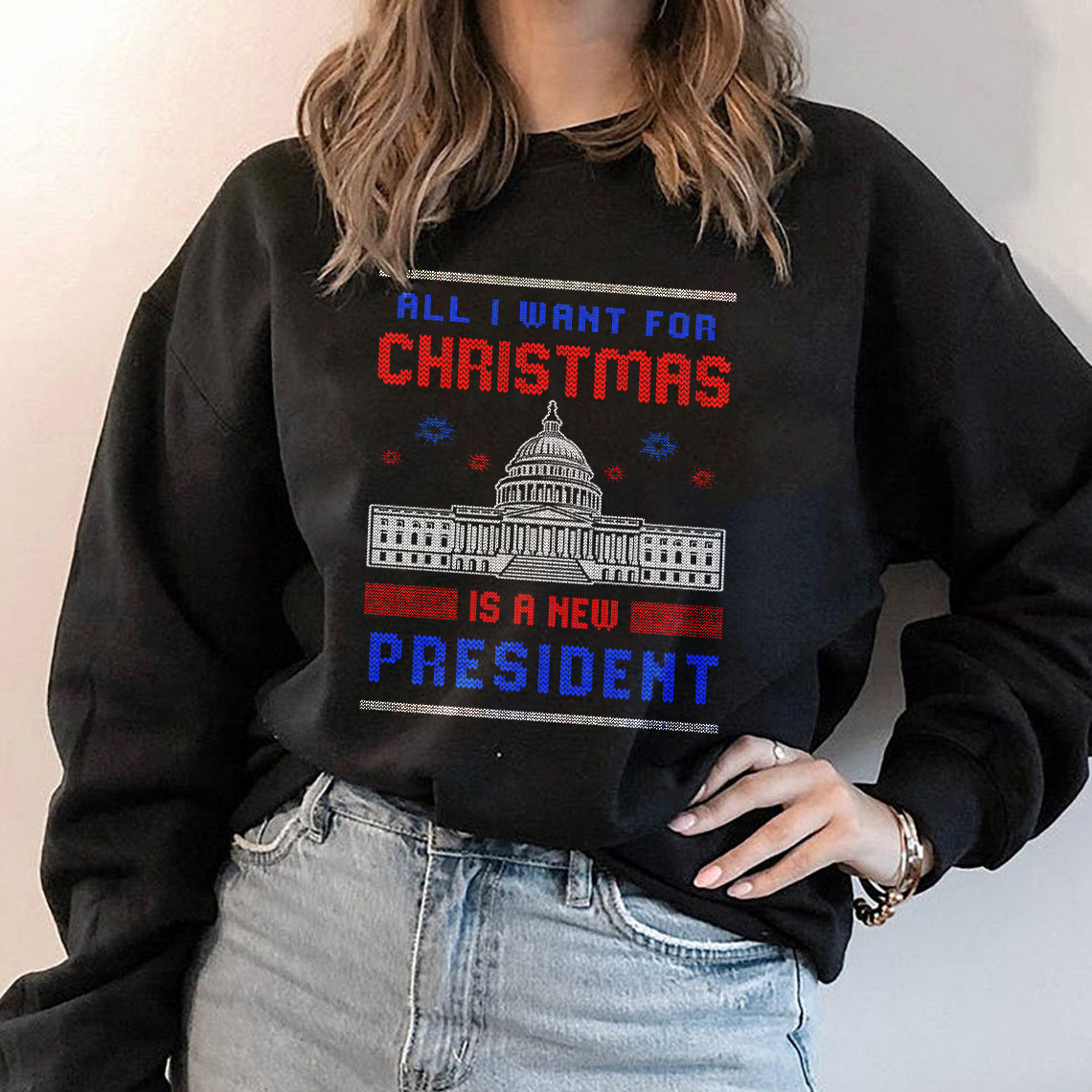 All I Want For Christmas Ugly Sweater 2