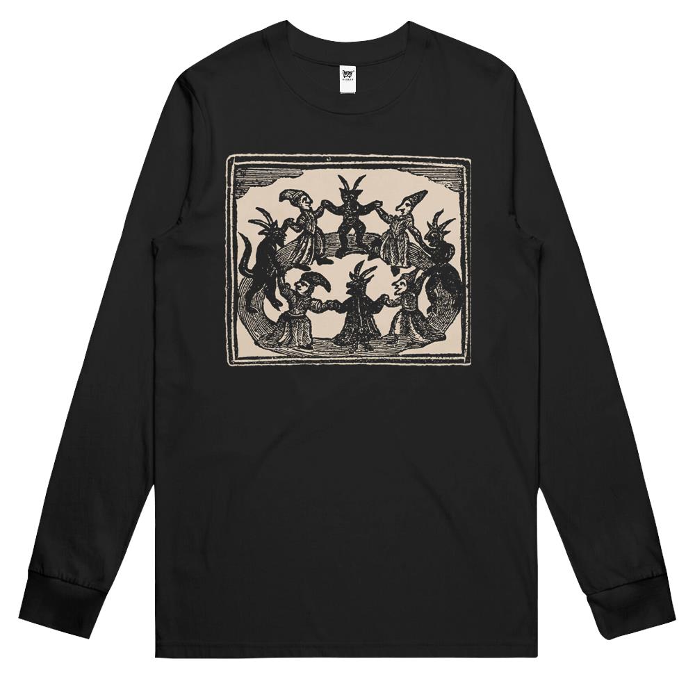 Witches Circle Dance Long Sleeve T Shirts