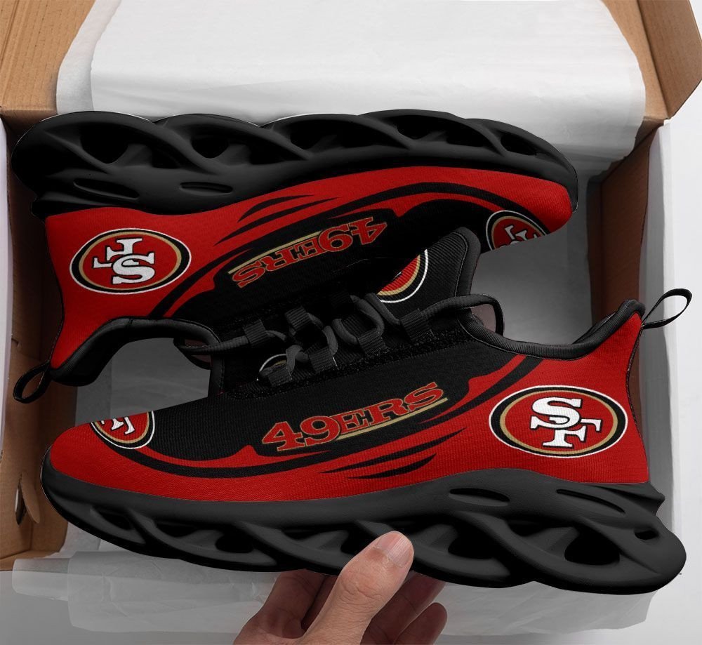 San Francisco 49Ers Yezy Running Sneakers Art 1869