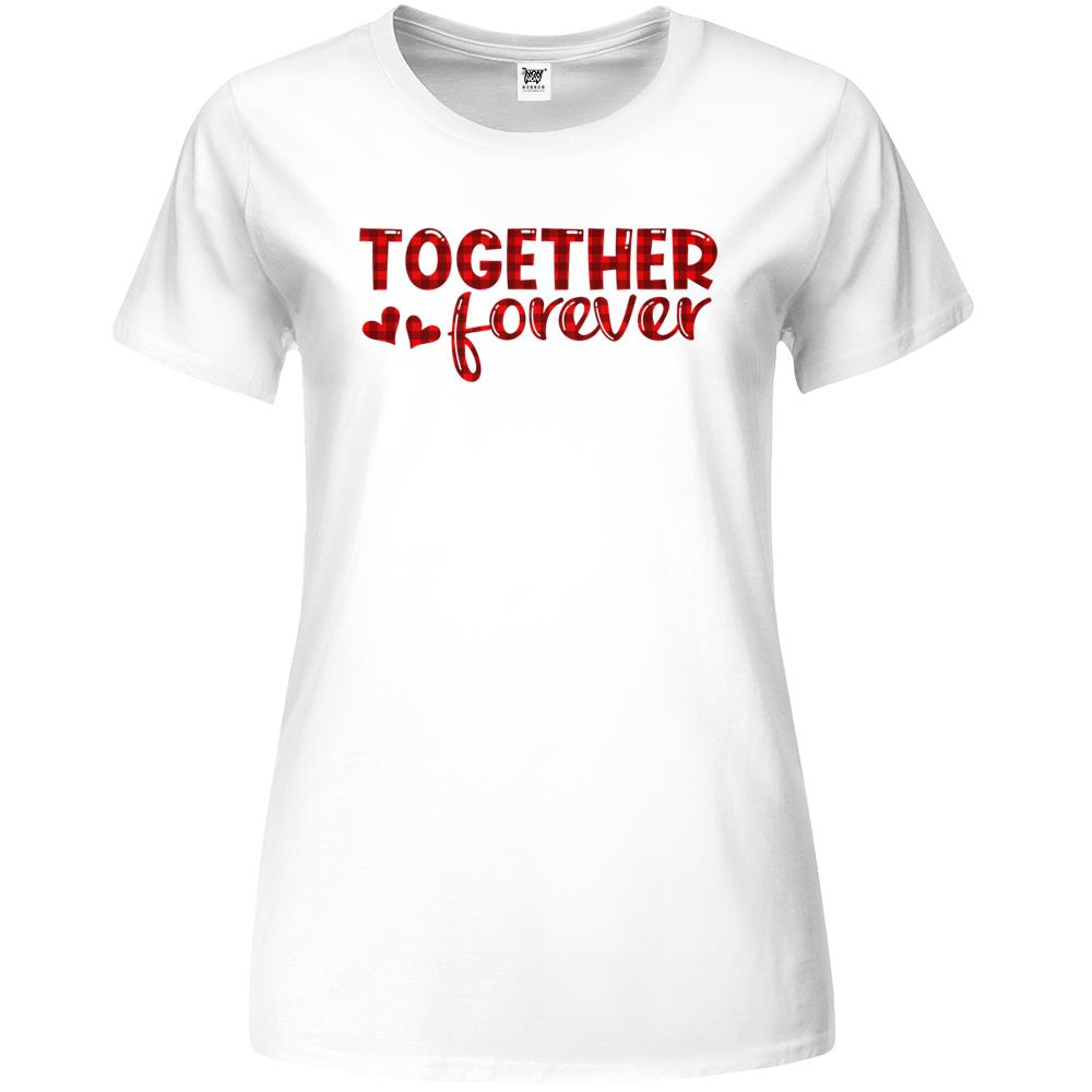 Together Forever Premium Womens T Shirts