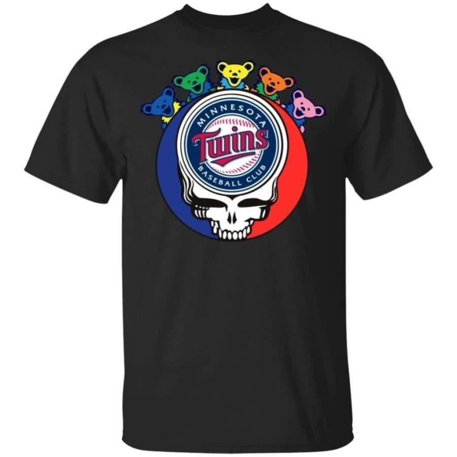 The Grateful Dead Mixed Minnesota Twins T-Shirt For Fans PT06