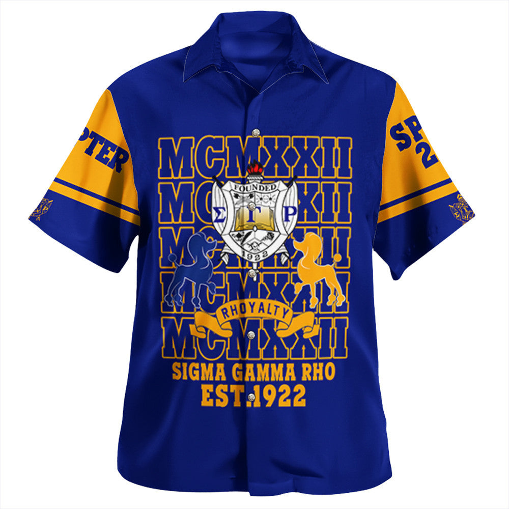 Wonder Print Shop Shirt – Personalized Sigma Gamma Rho Mcm Style Hawaiian Shirt