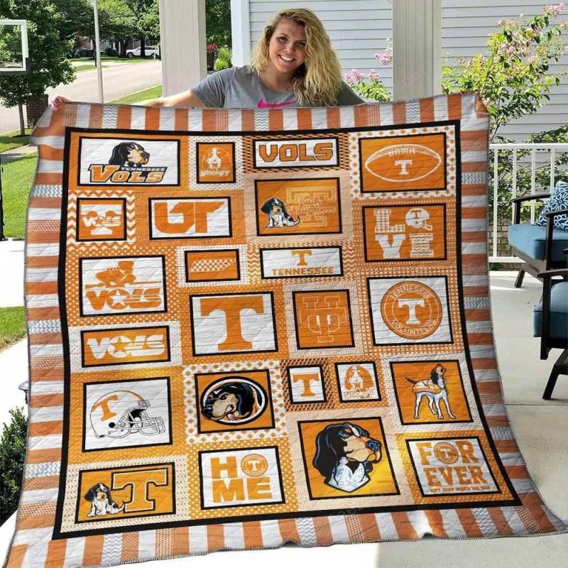 Tennessee Volunteers 1 Blanket TH1607 Quilt